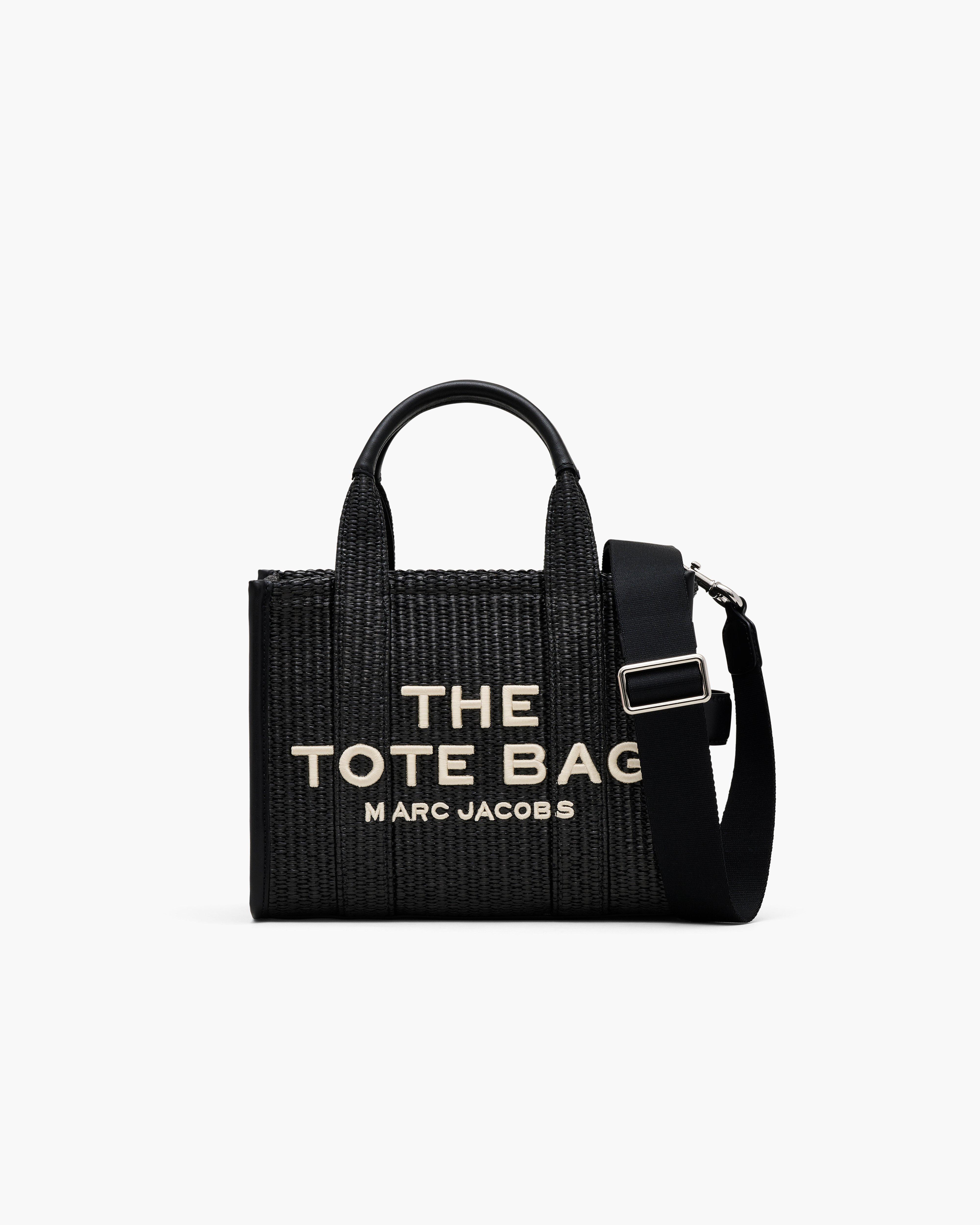 MARC JACOBS Marc Jacobs The Woven Small Tote Bag in Black
