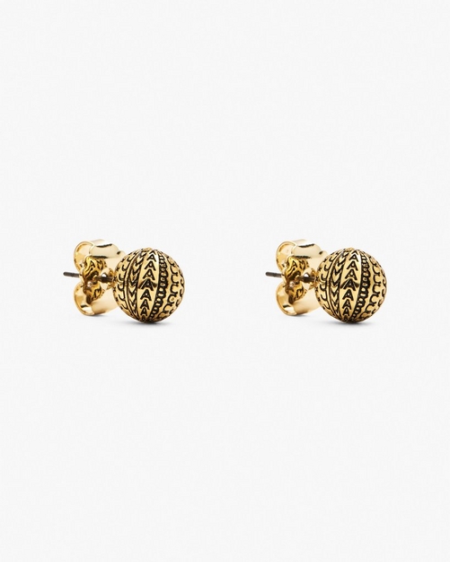 MARC JACOBSマークジェイコブスThe Monogram Earringsイヤリング The Monogram Stud Earrings | Marc Jacobs | Official Site