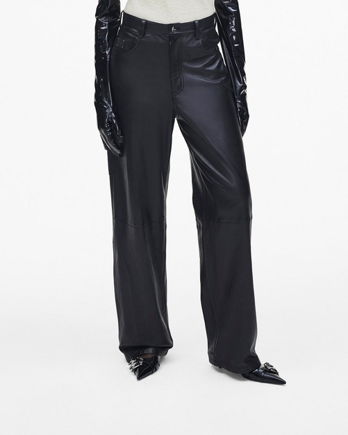 Oversized Leather Pant