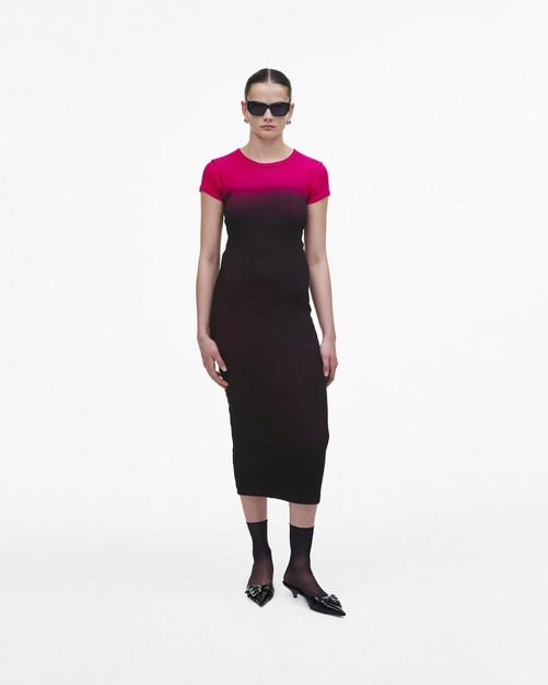 Ombré Spray Shrunken Tee Dress | Marc Jacobs | Official Site