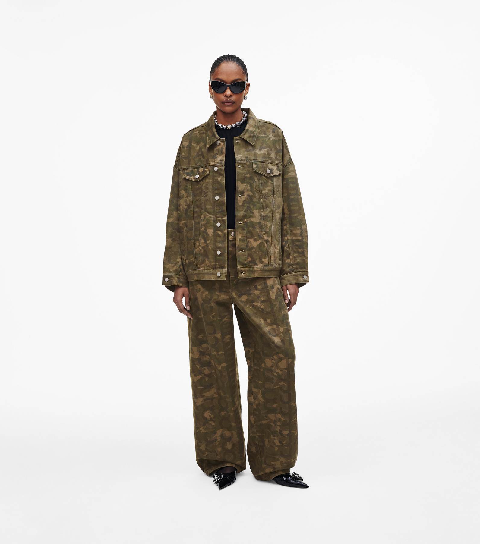 Camo Oversized Trucker | Marc Jacobs | Official Site