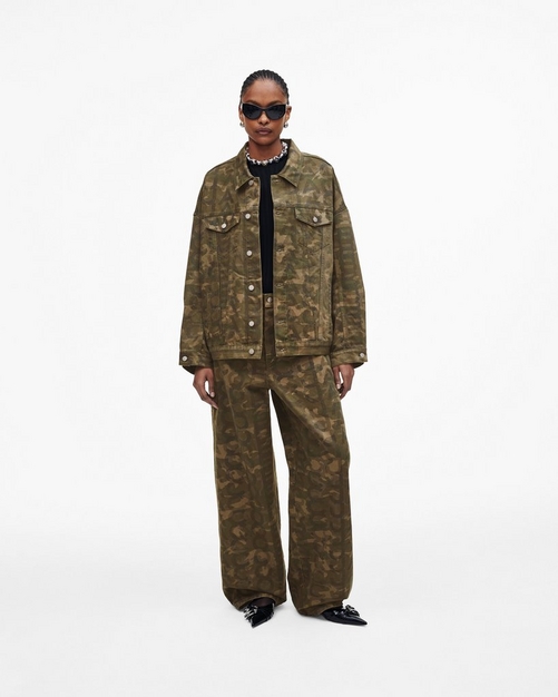 Camo Oversized Trucker Marc Jacobs Official Site