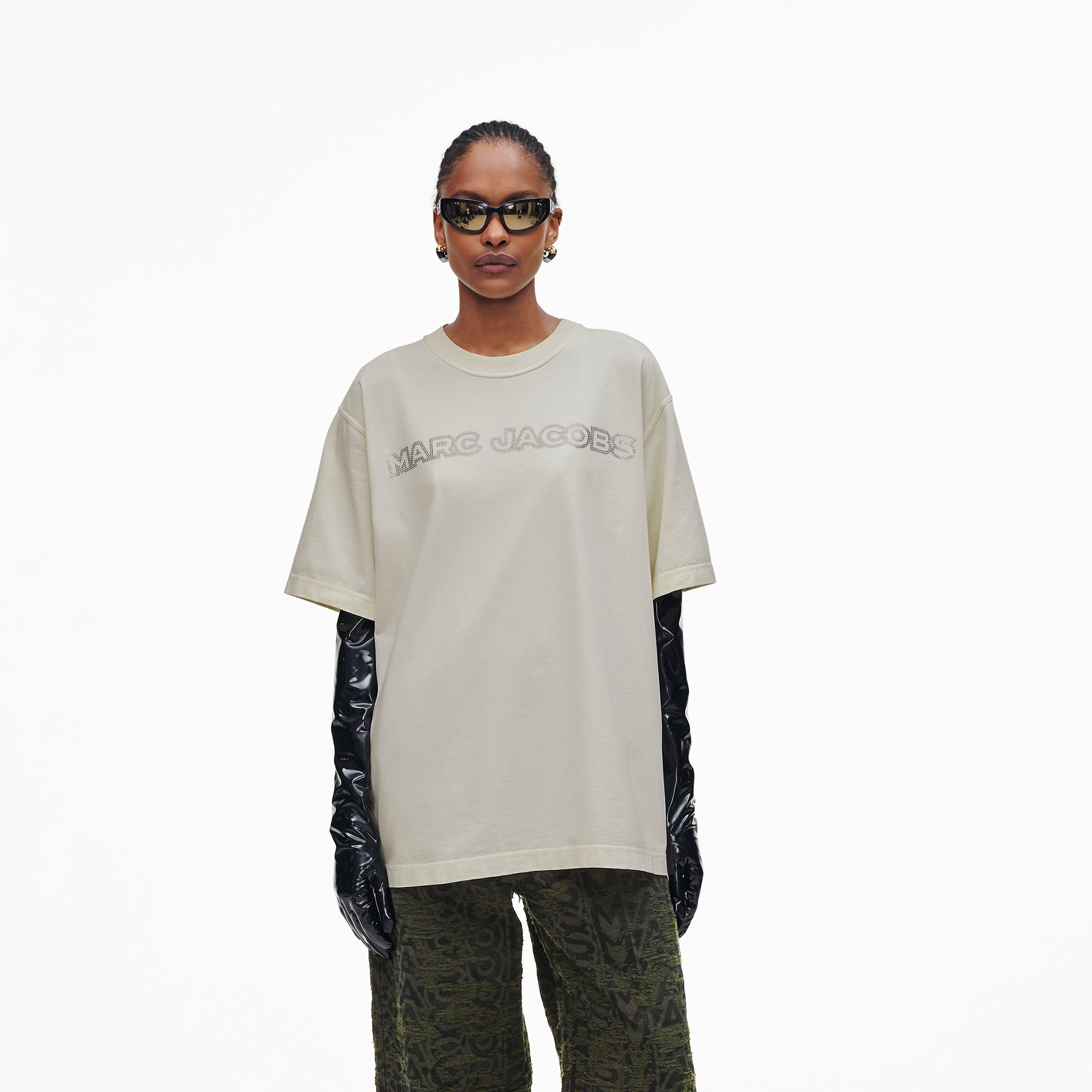 ◆ MARC JACOBS モノグラム Tシャツ Marc Jacobs Marc jacobs the monogram oversized t-shirt|C602P26SP22004U