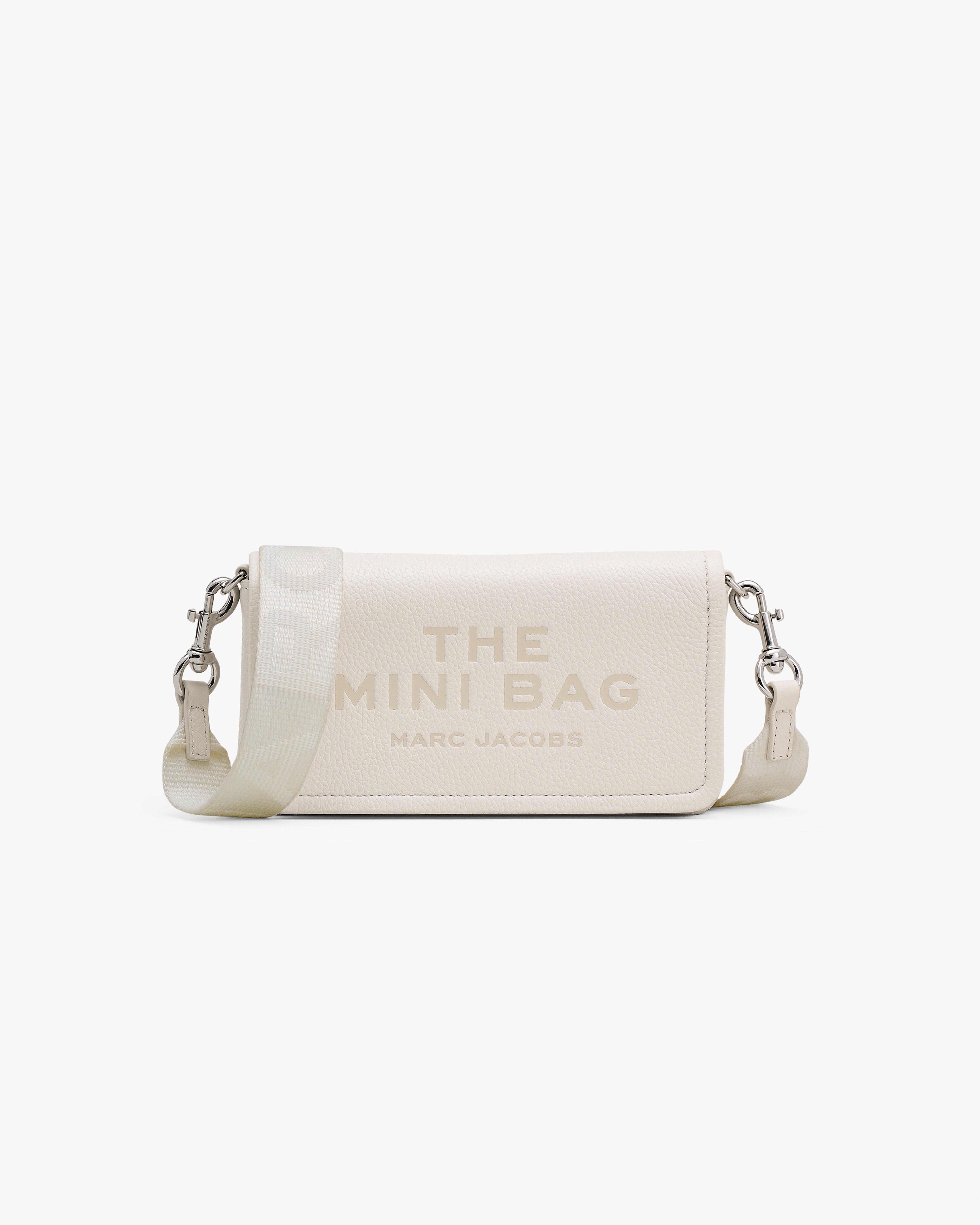 MARC JACOBS Marc Jacobs The Leather Mini Bag in Cotton