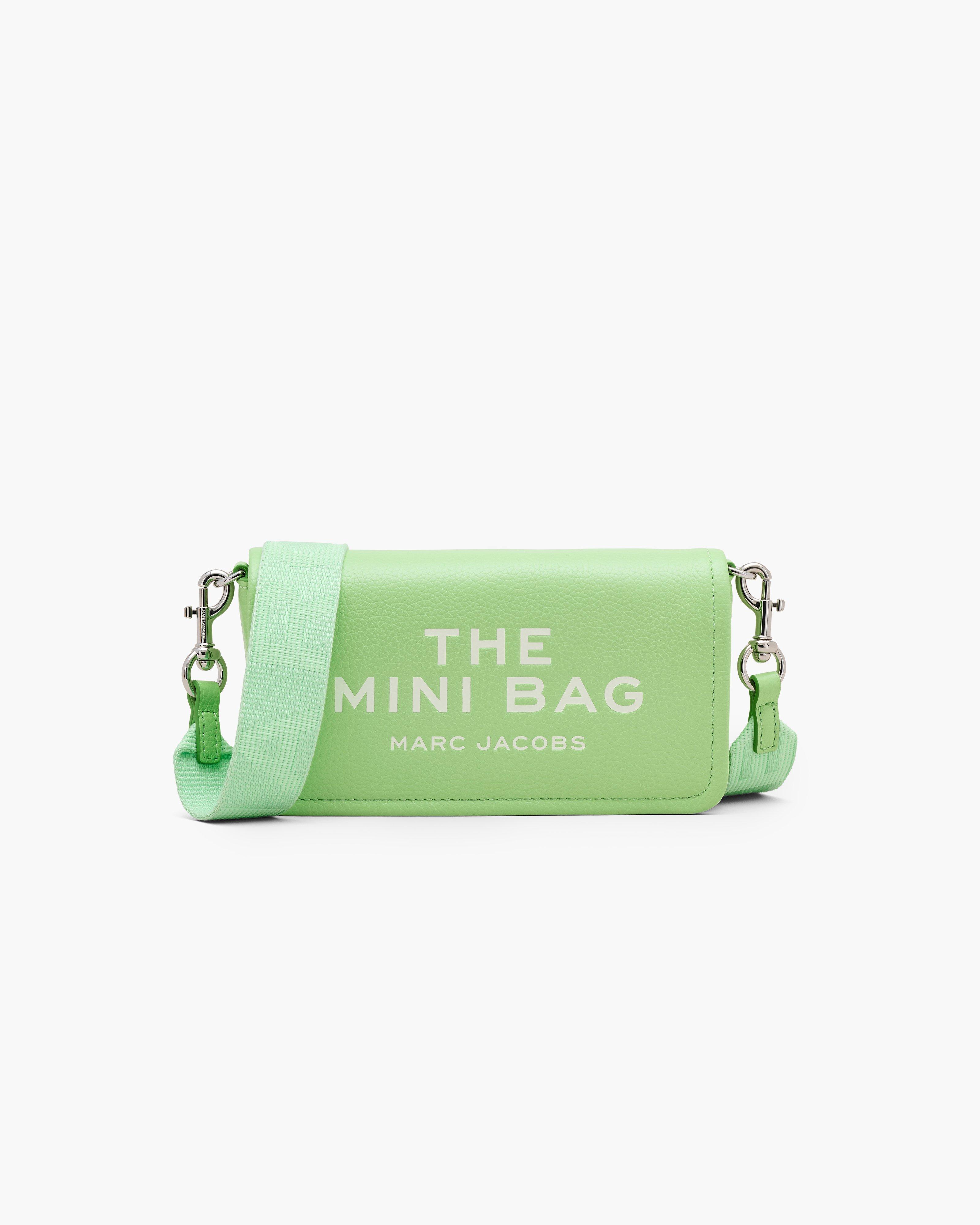 MARC JACOBS Marc Jacobs The Leather Mini Bag in Peppermint