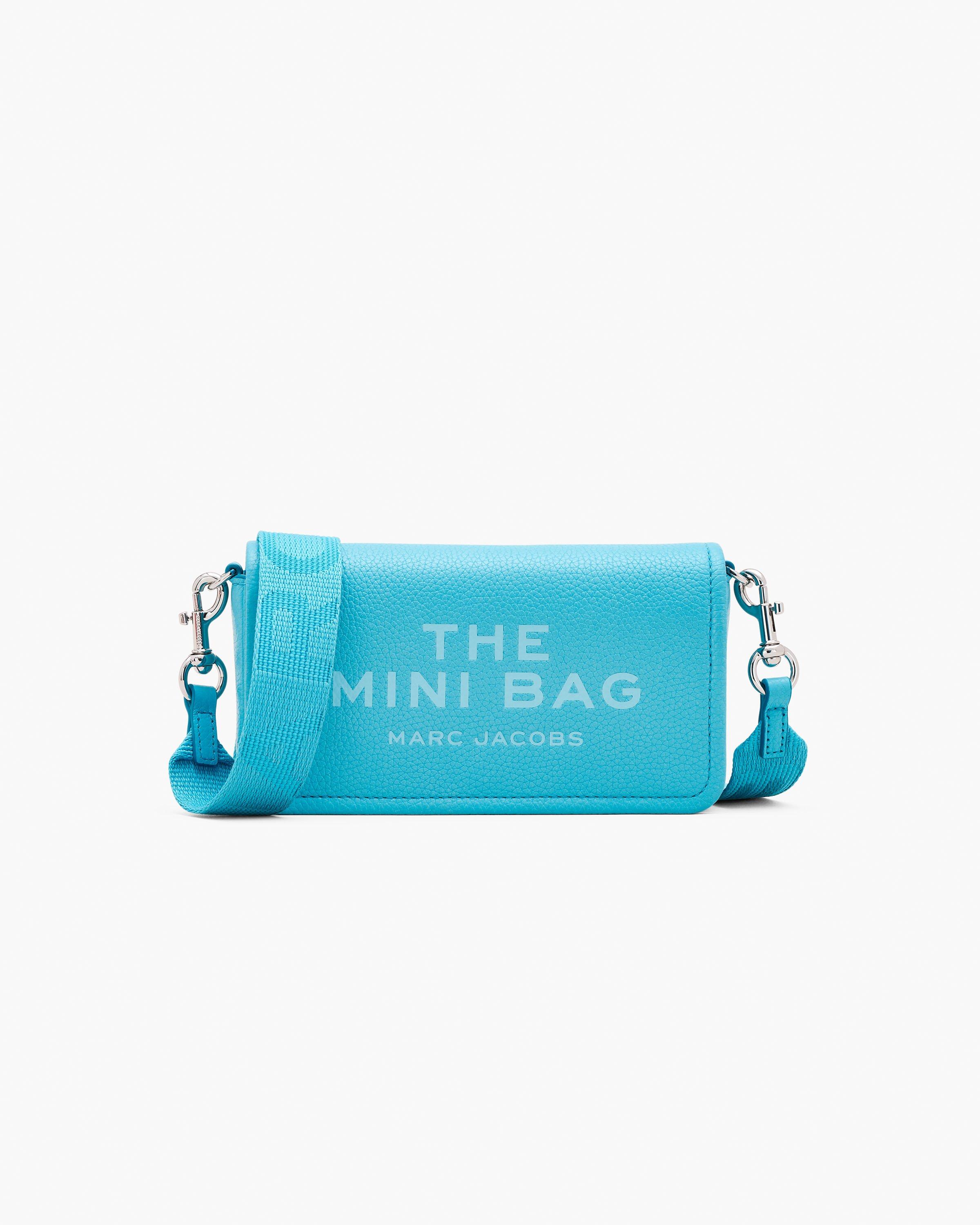 MARC JACOBS Marc Jacobs The Leather Mini Bag in Pool