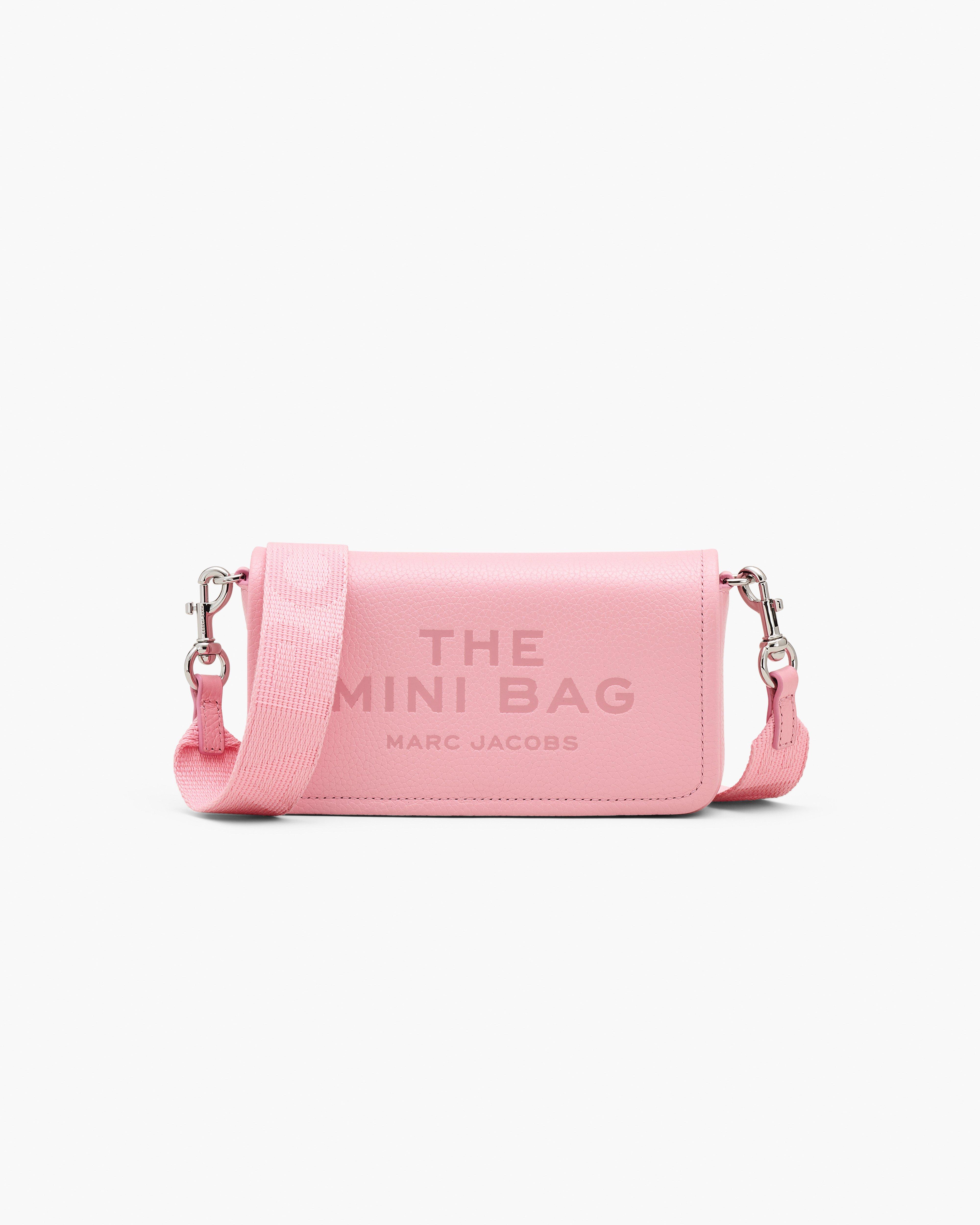 MARC JACOBS Marc Jacobs The Leather Mini Bag in Ribbon Pink