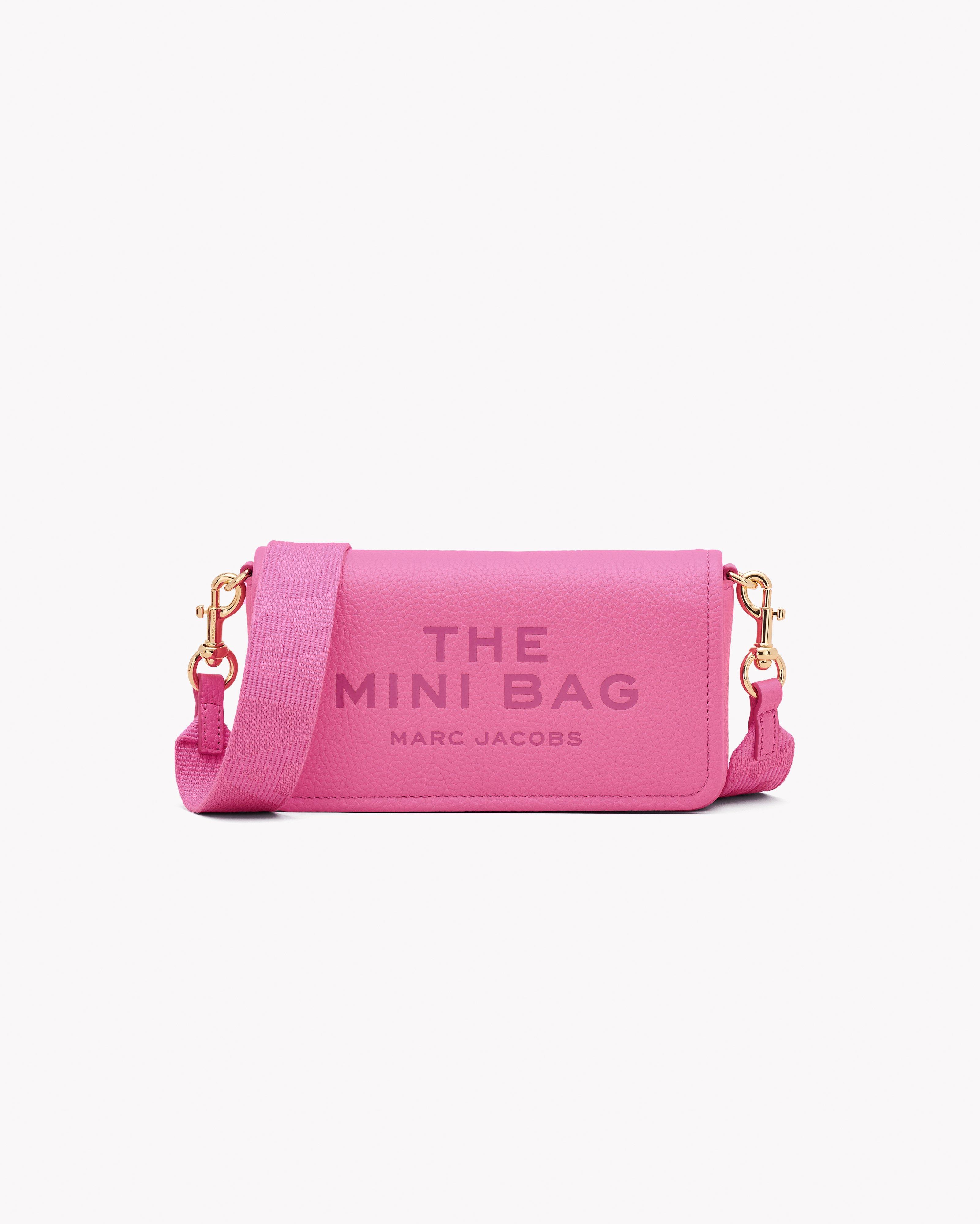MARC JACOBS Marc Jacobs The Leather Mini Bag in Bow Pink