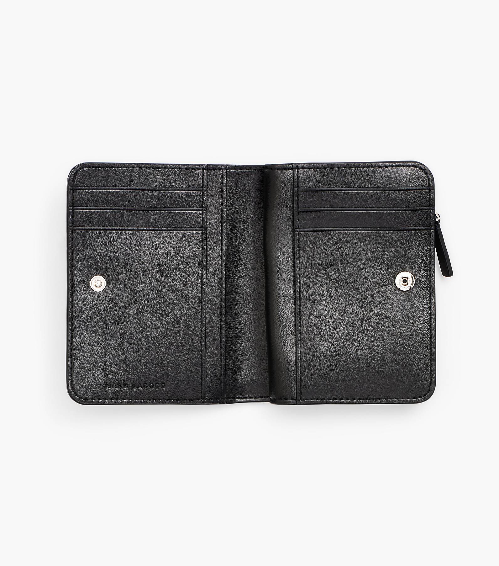 THE LEATHER COVERED J MARC COMPACT WALLET MINI