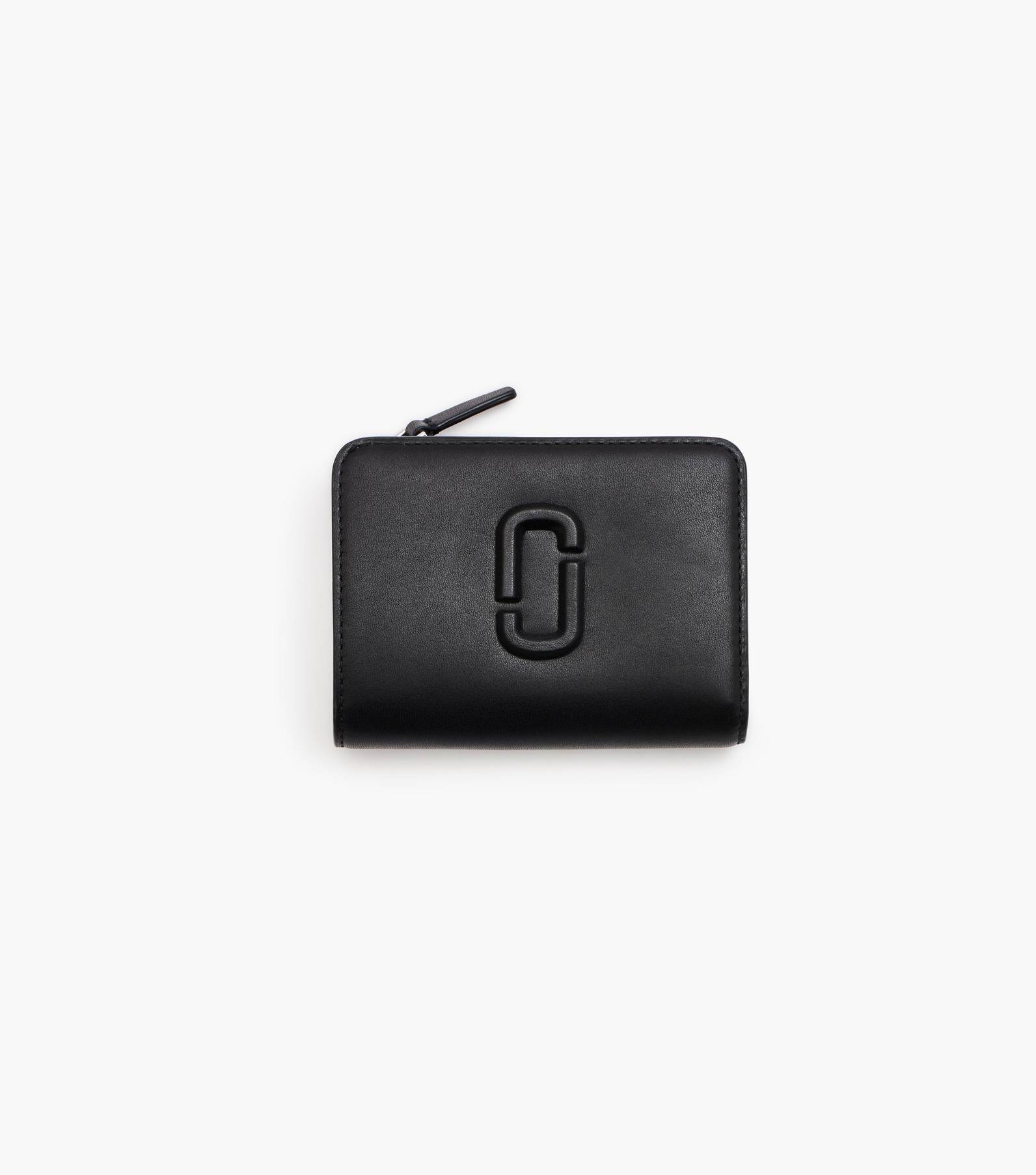 THE LEATHER COVERED J MARC COMPACT WALLET MINI
