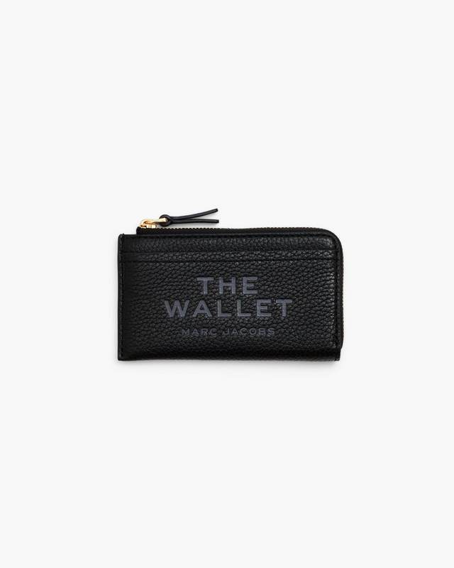 The Monogram Leather Zip Around Wallet | Marc Jacobs | Official Site