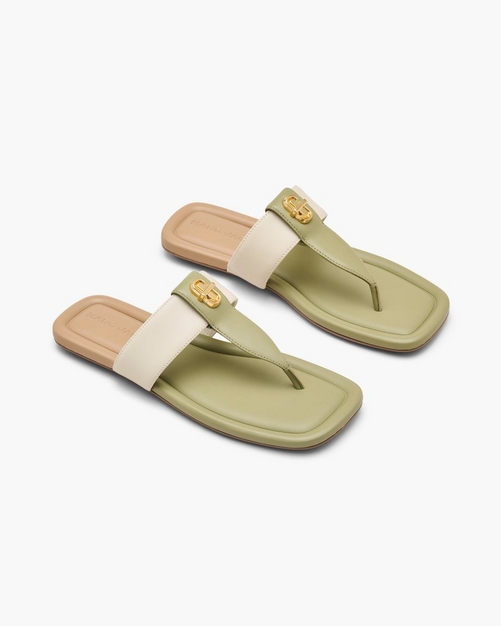 Marc Jacobs テュアルTストラッフサンタル 2S5FSA001F100 222 The Colorblock Dual T-Strap Sandal | Marc Jacobs | Official Site