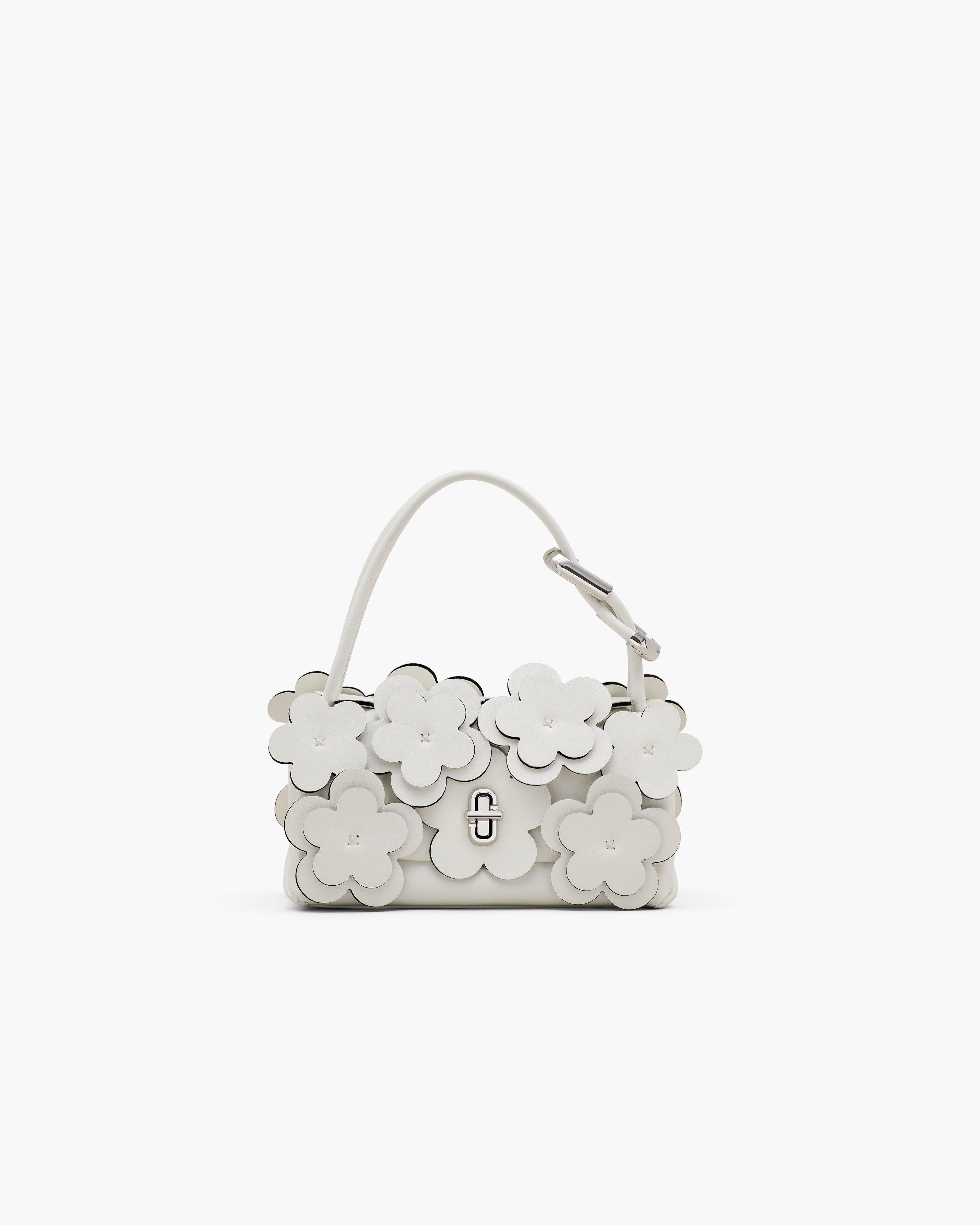 MARC JACOBS Marc Jacobs The Daisy Applique Mini Dual Bag in White