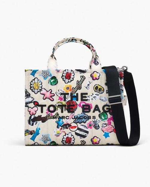 The Sticker Canvas Medium Tote Bag