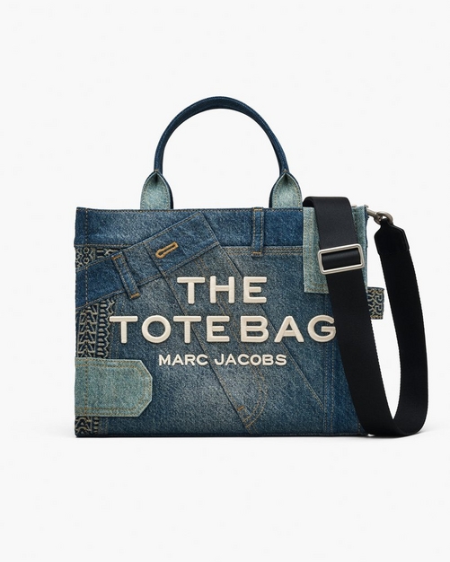 Marc Jacobs The Small Tote Bag In Metallic Leather