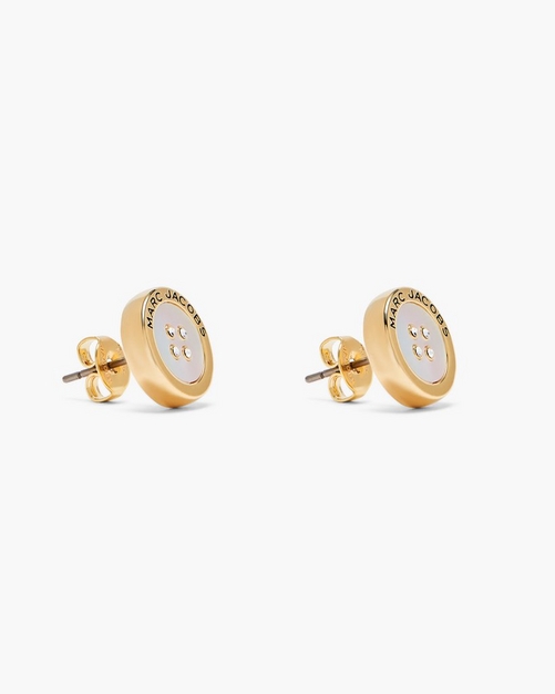 MARC JACOBS ボタンイヤリング MARC JACOBS（マークジェイコブス）の「THE BUTTON STUD