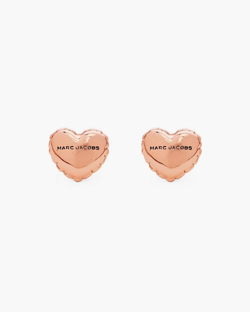 Marc jacobs rose gold earrings on sale