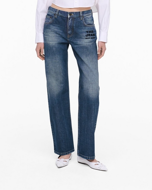 デニム・ジーパン MARC JACOBS 'The Rip And Repair Straight Jean' jeans Marc jacobs 'the rip and repair straight jean' jeans