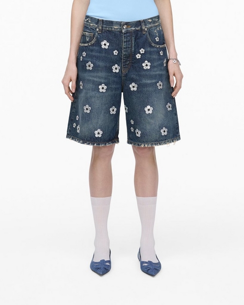 MARC JACOBS◆スパンコール デイジー ワイドレッグショーツ Sequin Daisy Wide Leg Shorts | Marc Jacobs | Official Site