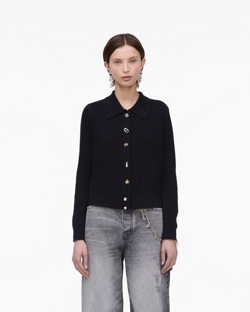 Cable Knit Charm Cardigan | Marc Jacobs | Official Site Cable Knit Charm Cardigan | Marc Jacobs | Official Site