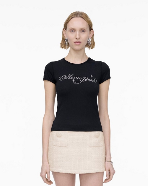 セール☆MARC JACOBS GRUNGE SHRUNKEN TEE Marc Jacobs Grunge Shrunken T-shirt | Neutrals | FARFETCH