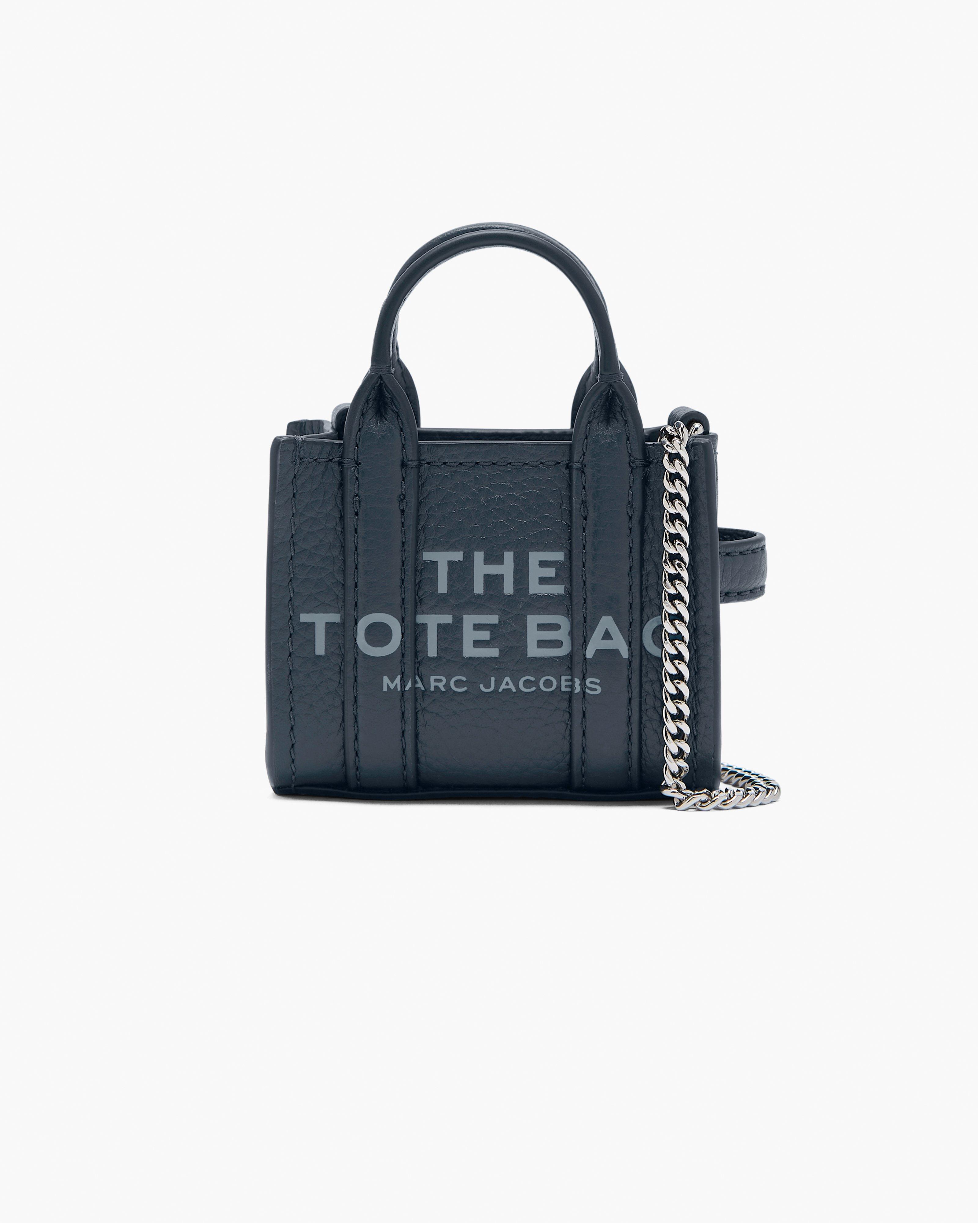 MARC JACOBS Marc Jacobs The Nano Tote Crossbody Bag in Blue Sea