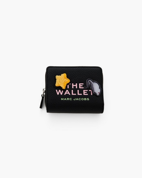 MARC JACOBSSTARS ミニ コンパクト ウォレット 日本限定 ザ レザー カバード Jマーク コンパクト ウォレット ミニ