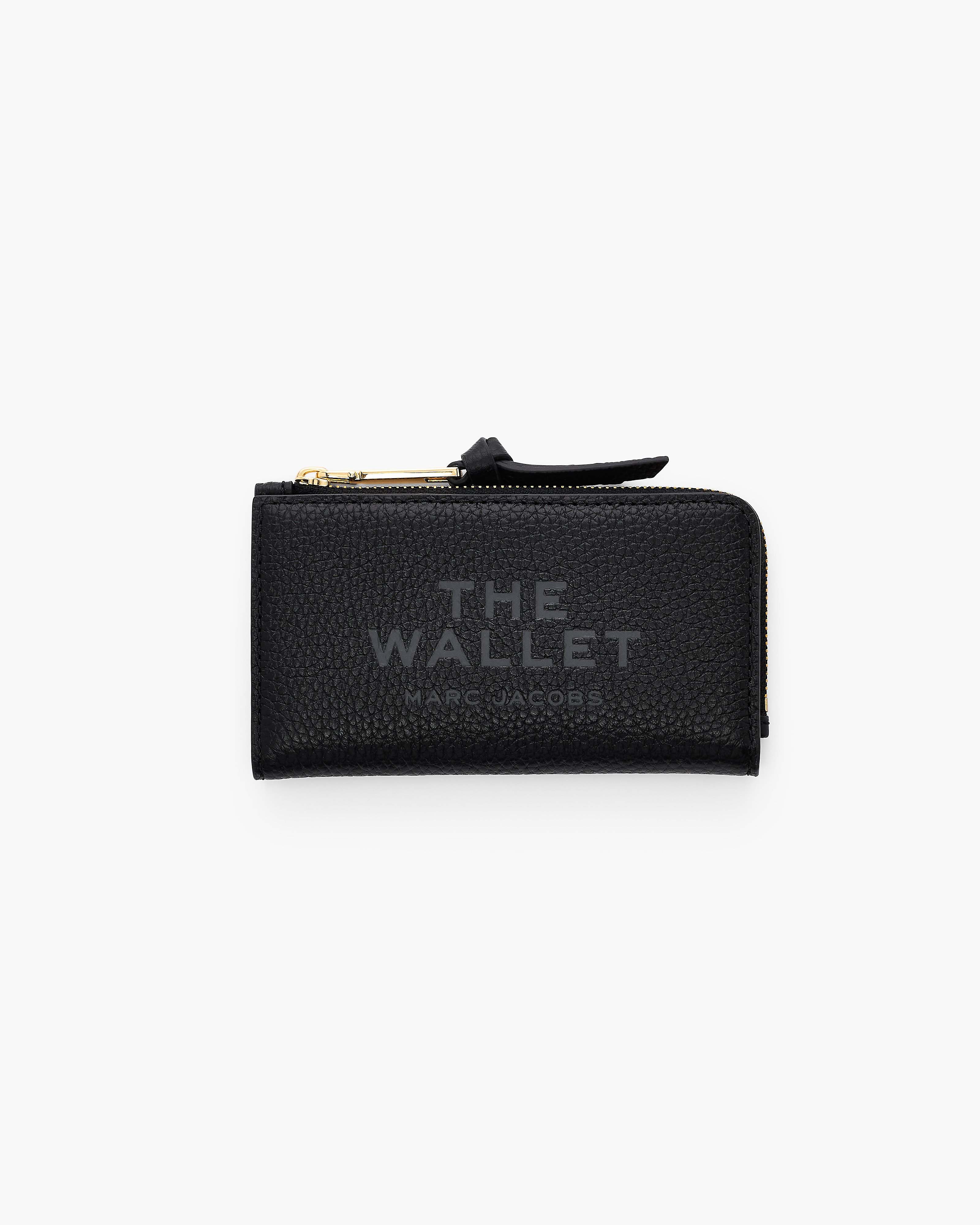 MARC JACOBS Marc Jacobs The Leather Slim Wallet in Black