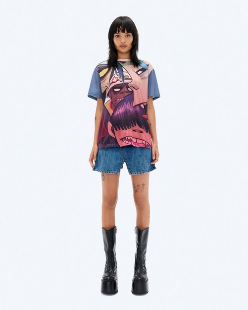 非常に高い品質 GORILLAZ BAND MESH TEE | Marc Jacobs Heaven トップス