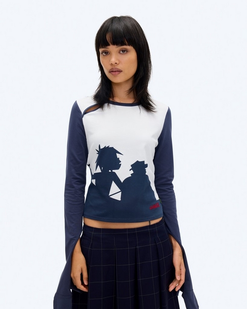 GORILLAZ MITTEN LONGSLEEVE | Marc Jacobs Heaven GORILLAZ MITTEN LONGSLEEVE | Marc Jacobs Heaven
