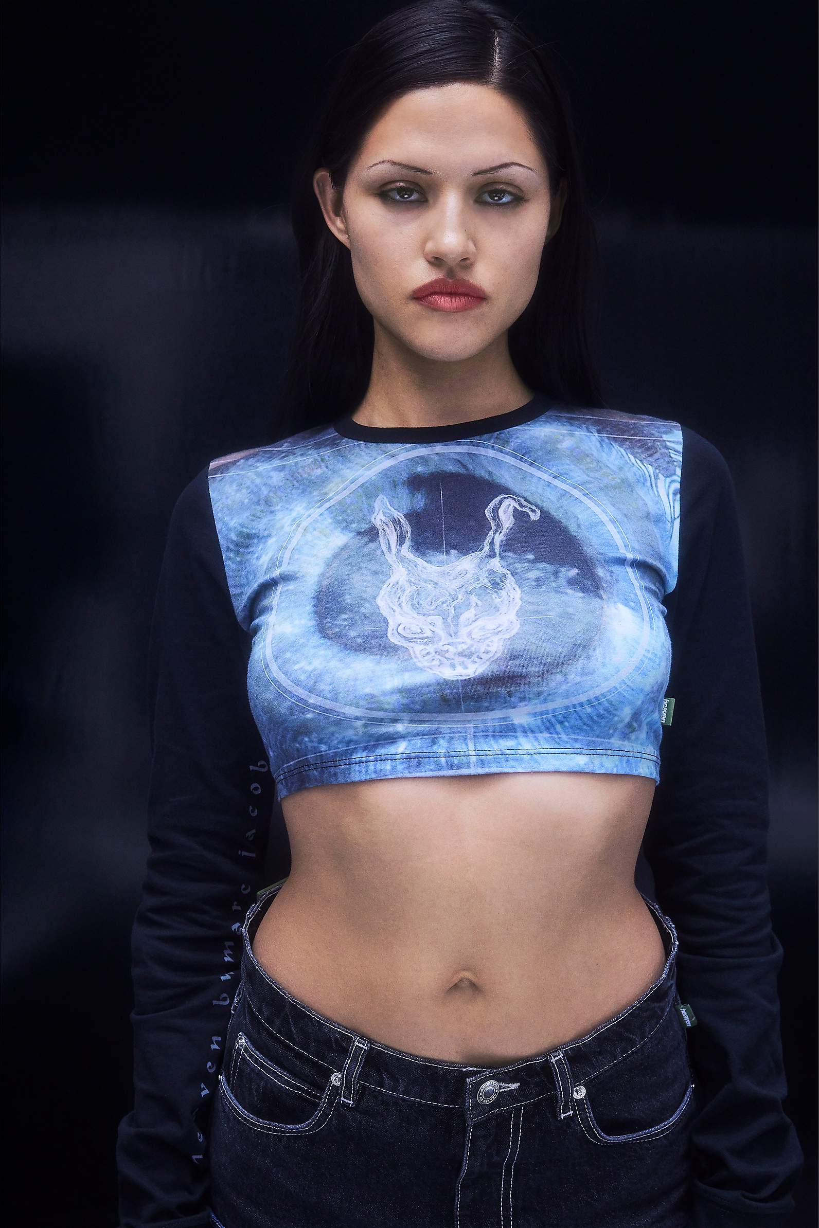 TIME TRAVEL CROPPED LONGSLEEVE