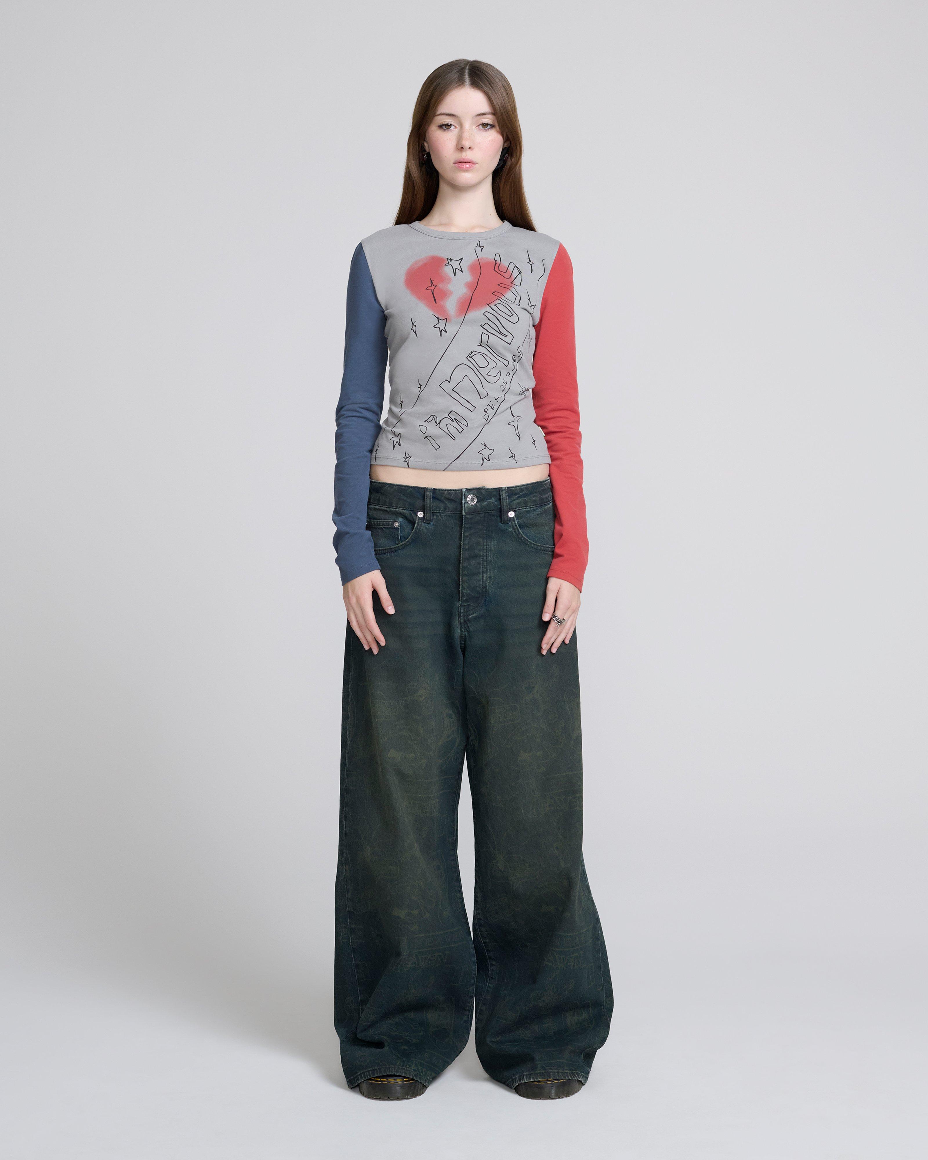 【Heaven by marc Jacobs】デフトーンズガータートップ Heaven by marc Jacobs】デフトーンズガータートップ heaven by marc