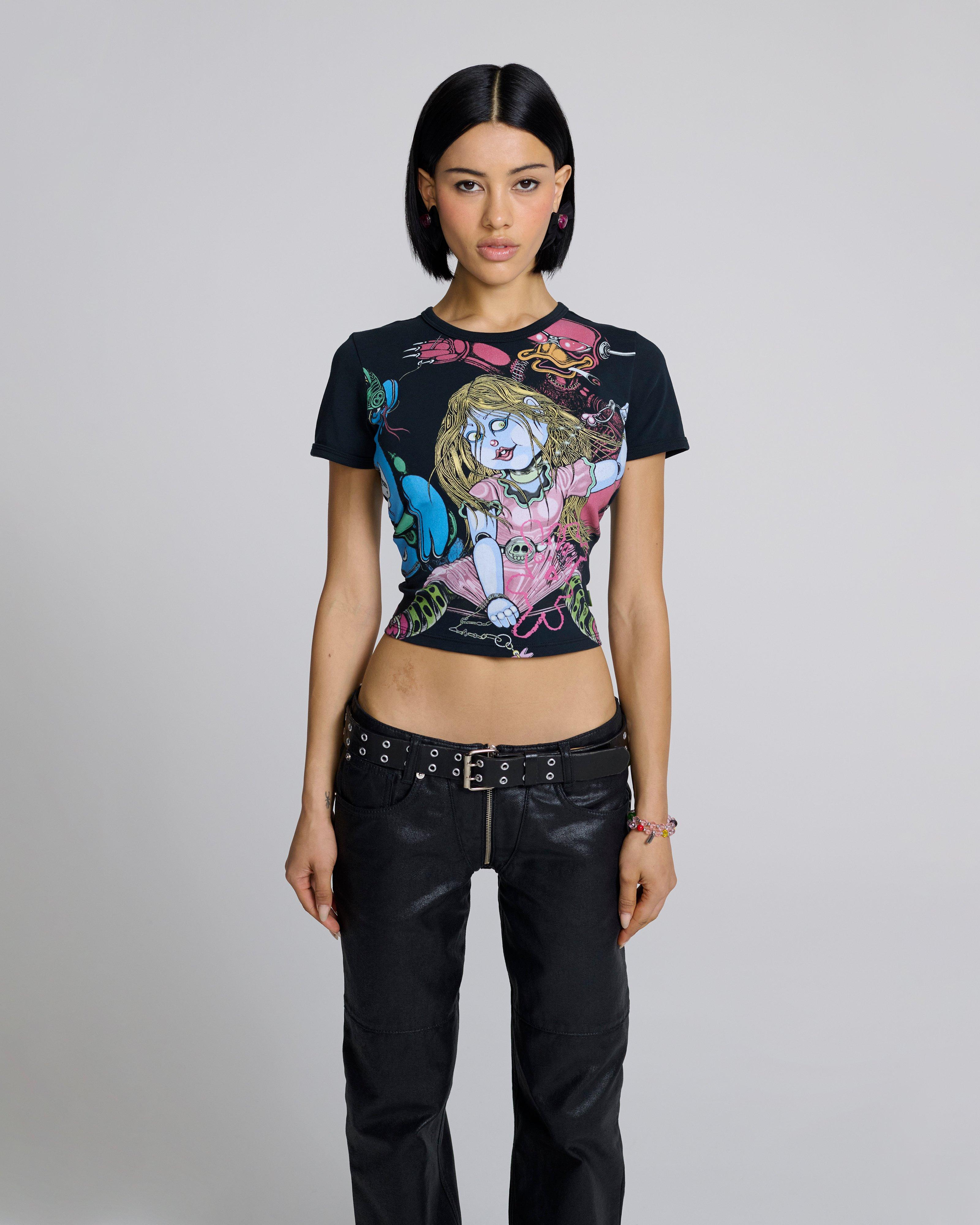 heaven by marc jacobs ペインティング デニムジャケット heaven by marc jacobs ペインティング デニムジャケット