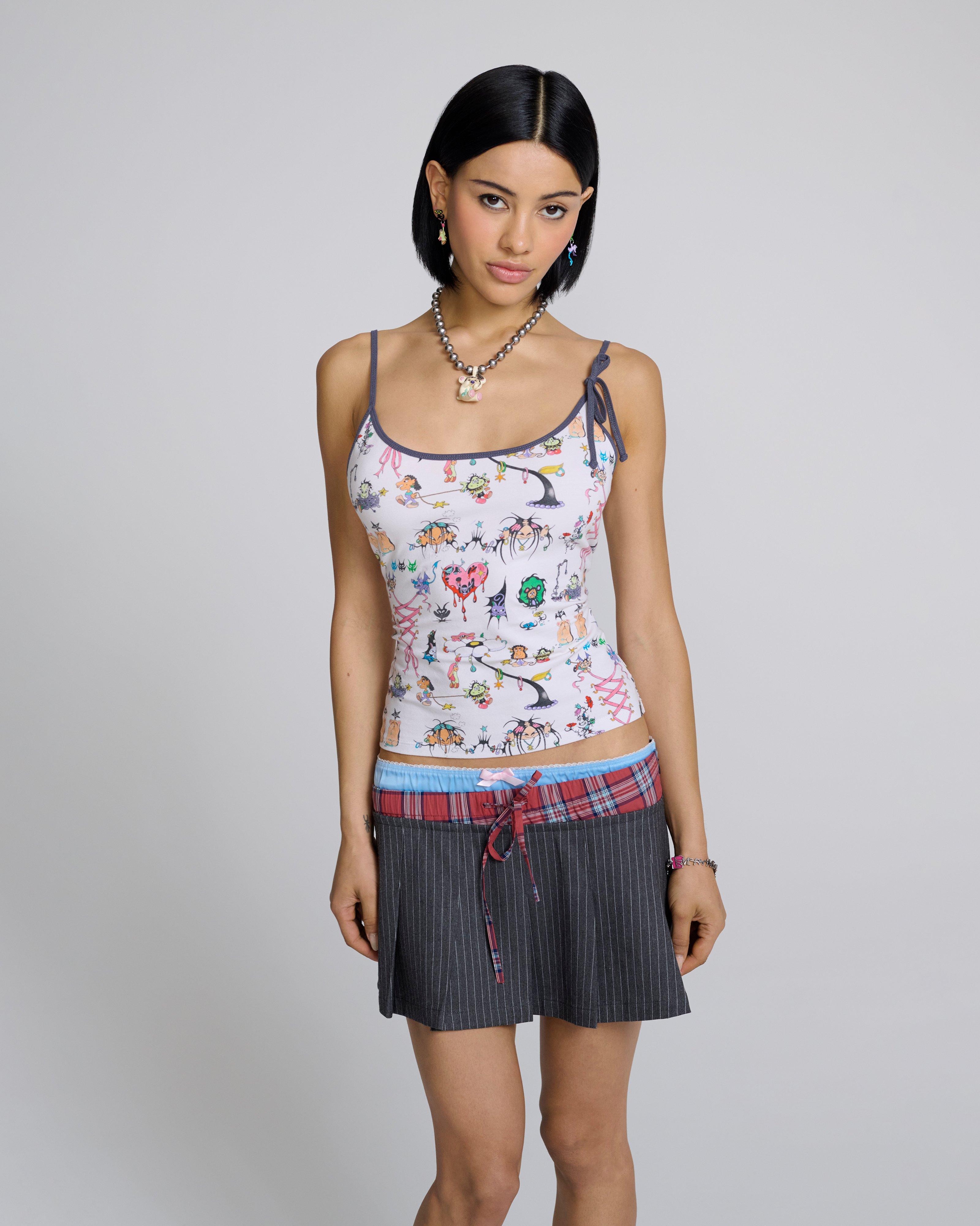 ヘブン バイ マークジェイコブス 22AW バックレースアップキャミソール ヘブン バイ マークジェイコブス 22AW バックレースアップ