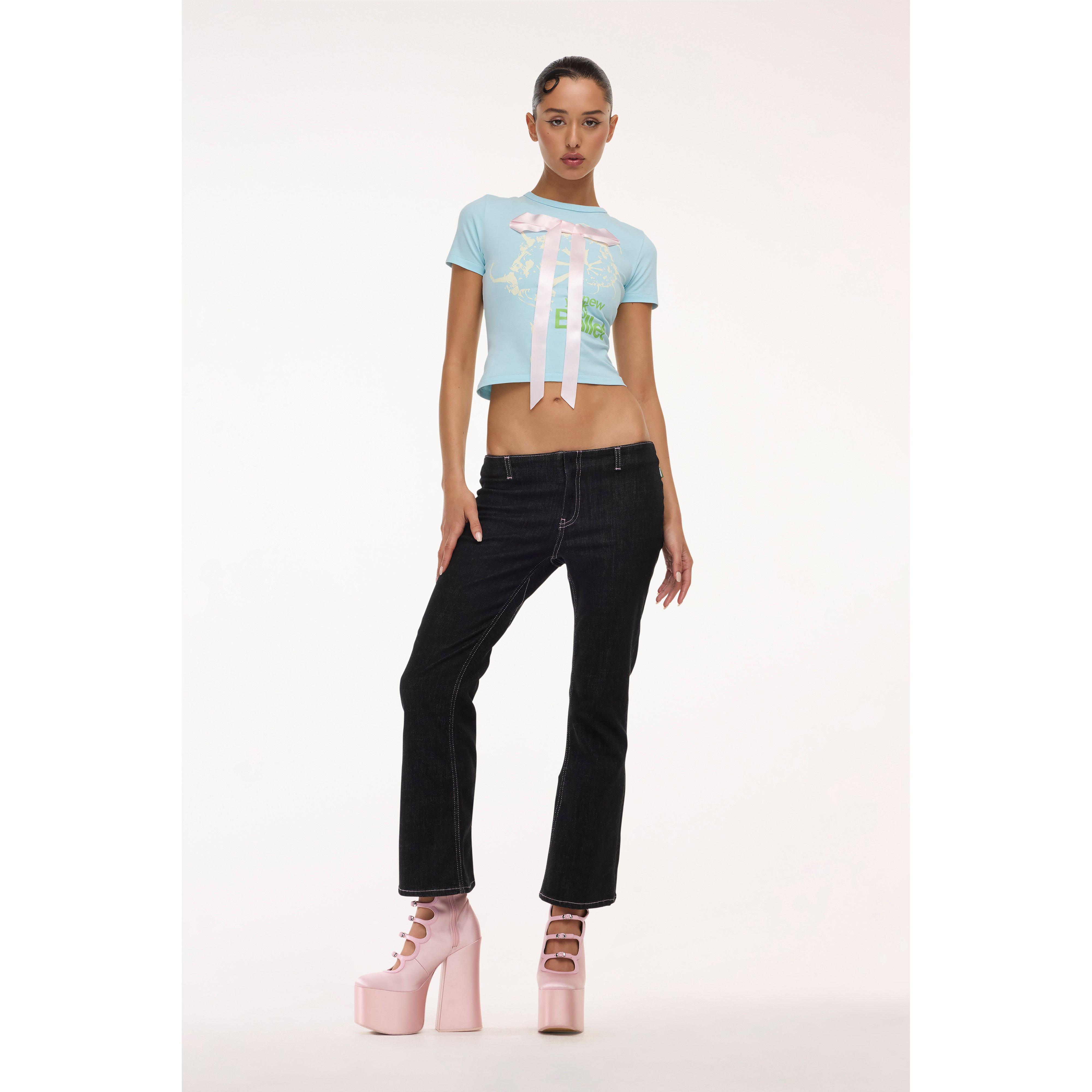 SANDY LIANG X NYC BALLET RIBBON BABY TEE