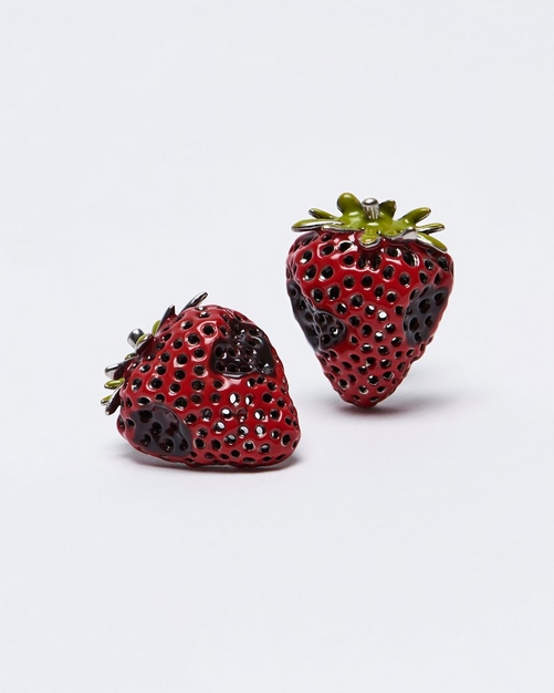 Y/Project Bruised Strawberry Earrings | Marc Jacobs