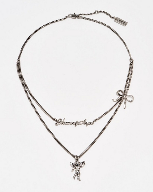 Marc Jacobs Heaven Silver Friendship Necklace Set | WHAT'S
