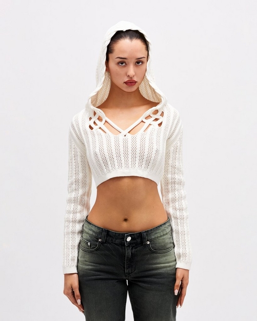 Y/PROJECT SWEATER HOODIE | Marc Jacobs | Official Site Y/PROJECT SWEATER HOODIE | Marc Jacobs | Official Site