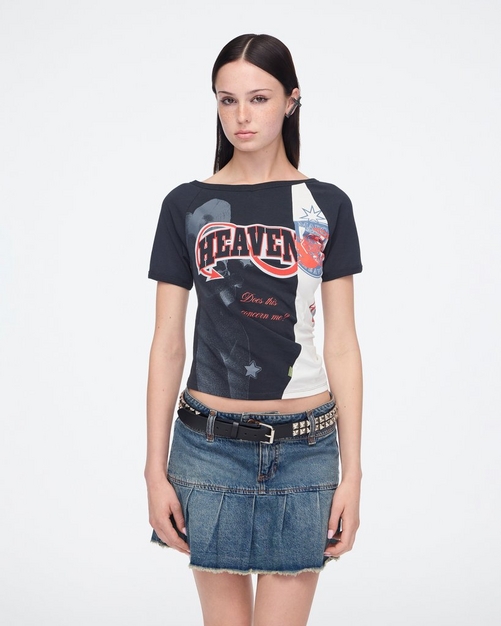 関税込み♪【heaven BY MARC JACOBS】Twisted BABY ★ Tシャツ Twisted Baby Tee | Marc Jacobs | Official Site