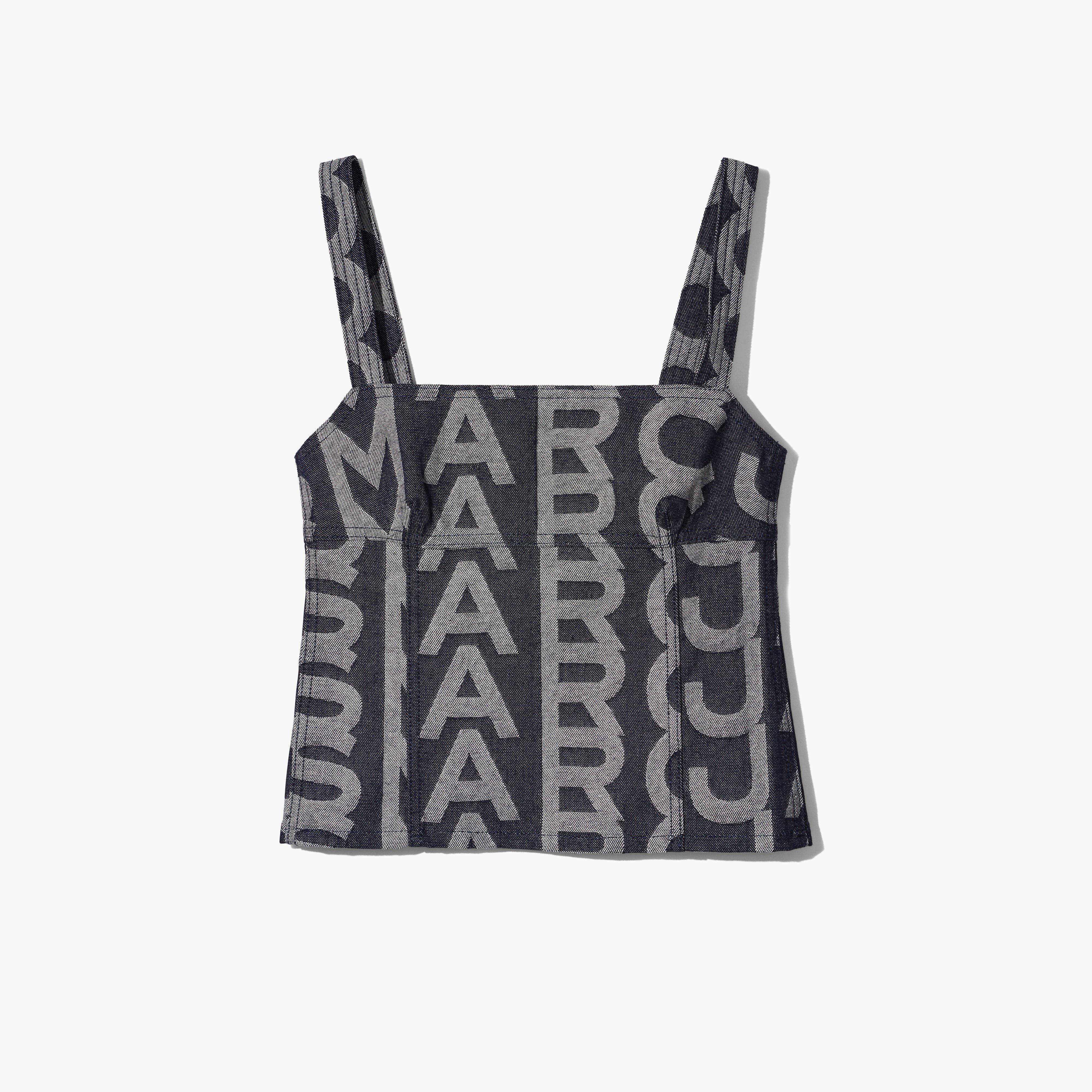 MONOGRAM DENIM BUSTIER TOP | マーク ジェイコブス| 公式サイト