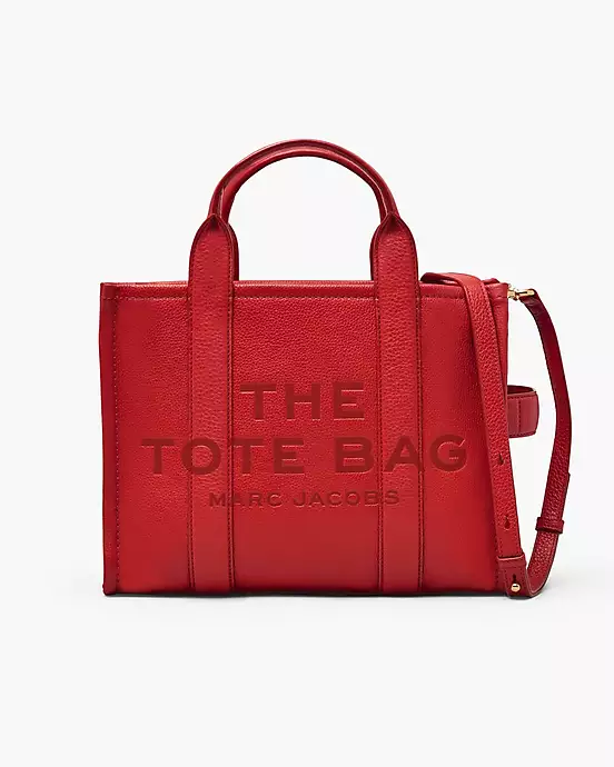 Tote Bag With Pendant - Red - Woman - Handbags 
