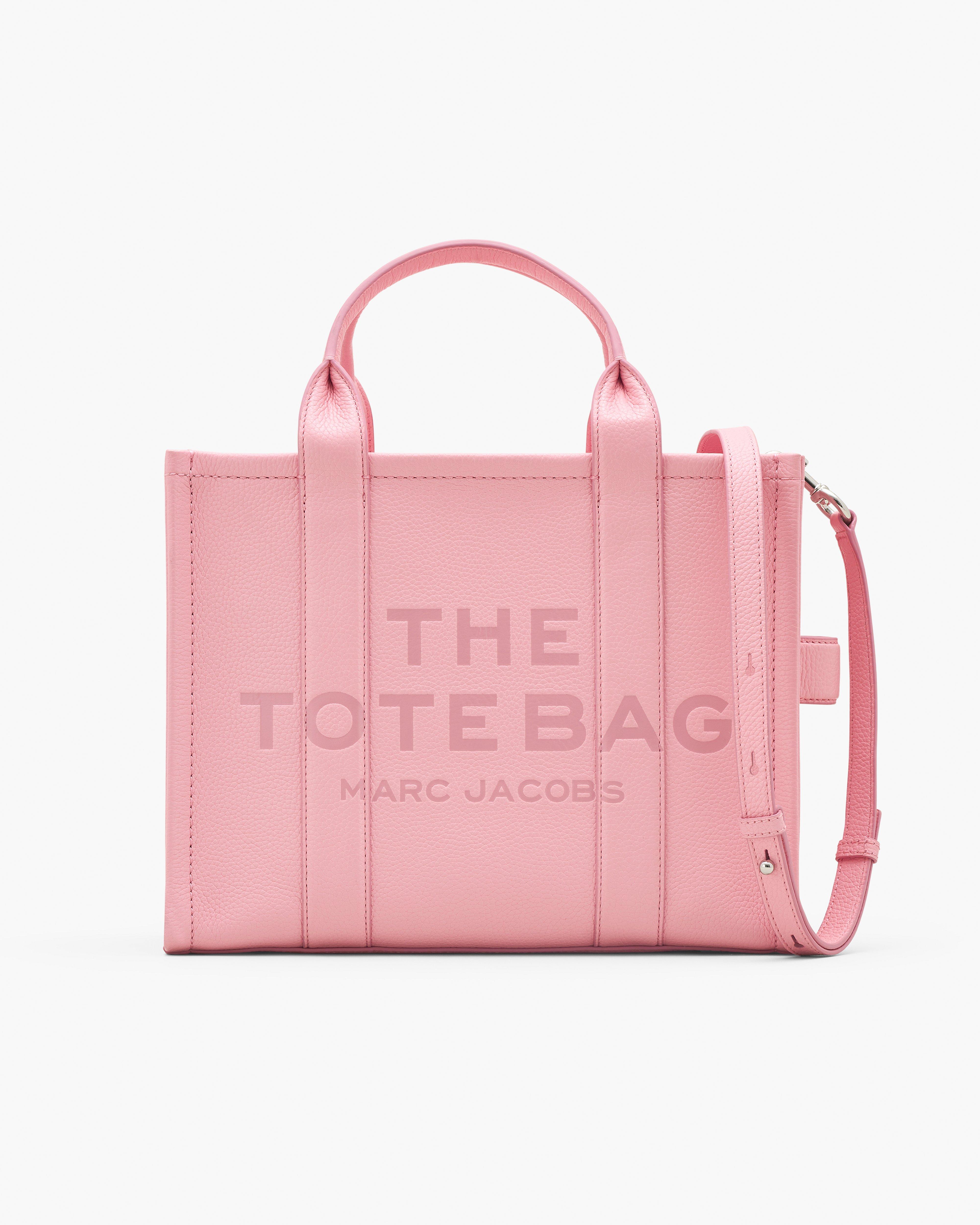 MARC JACOBS Marc Jacobs The Leather Medium Tote Bag in Ribbon Pink