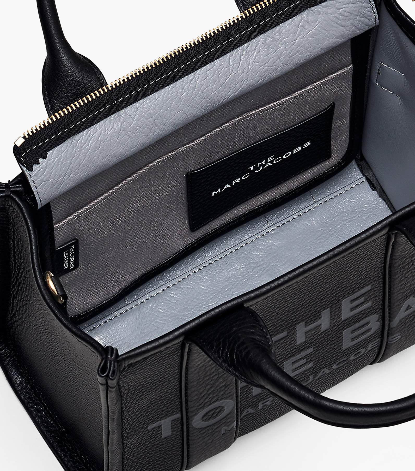 Marc Jacobs New York Crossbody Purse Handbag Black Leather Small