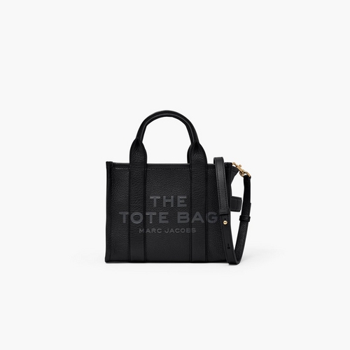 THE LEATHER MINI TOTE BAG マークジェイコブス 黒 - ショルダーバッグ