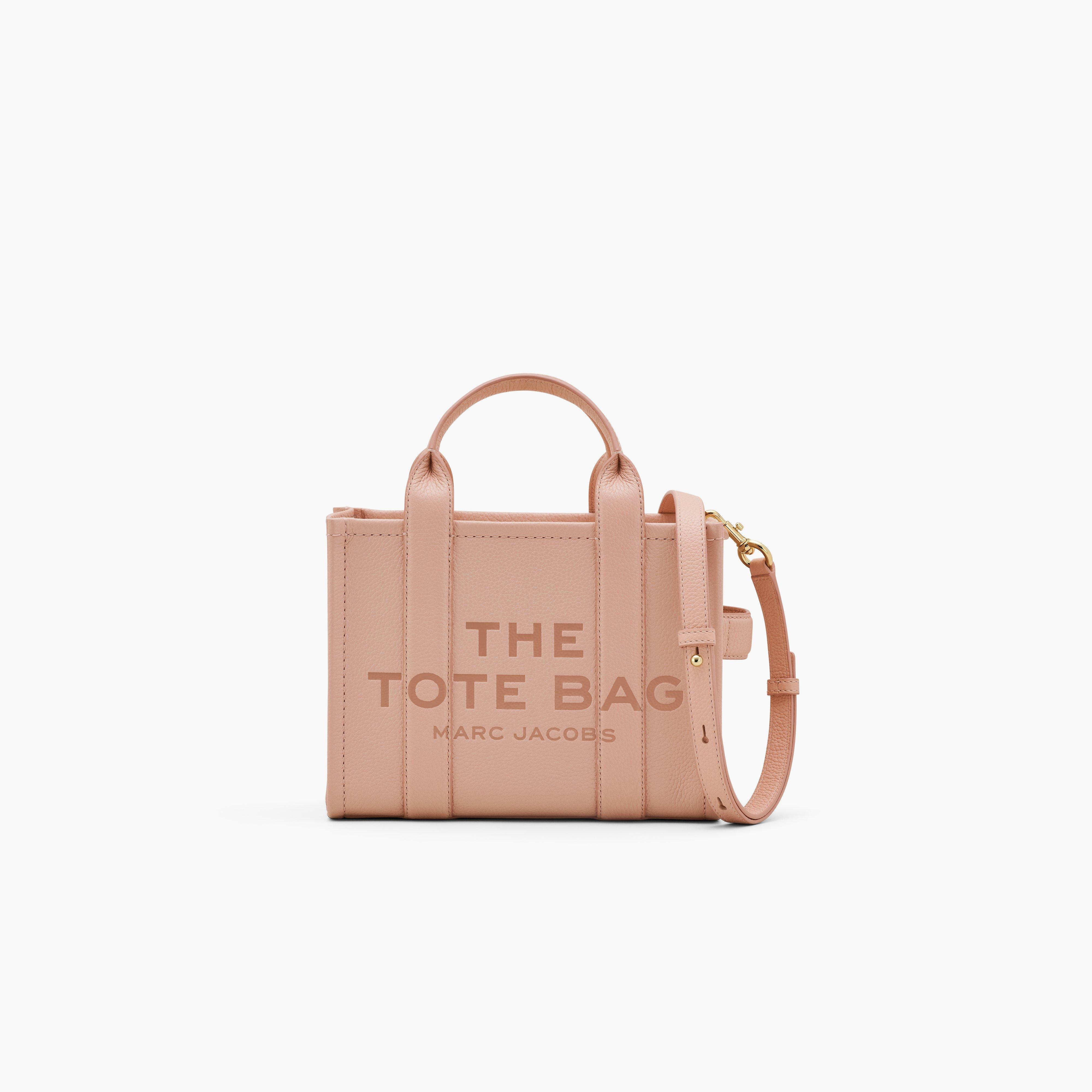The Leather Small Tote Bag - ROSE