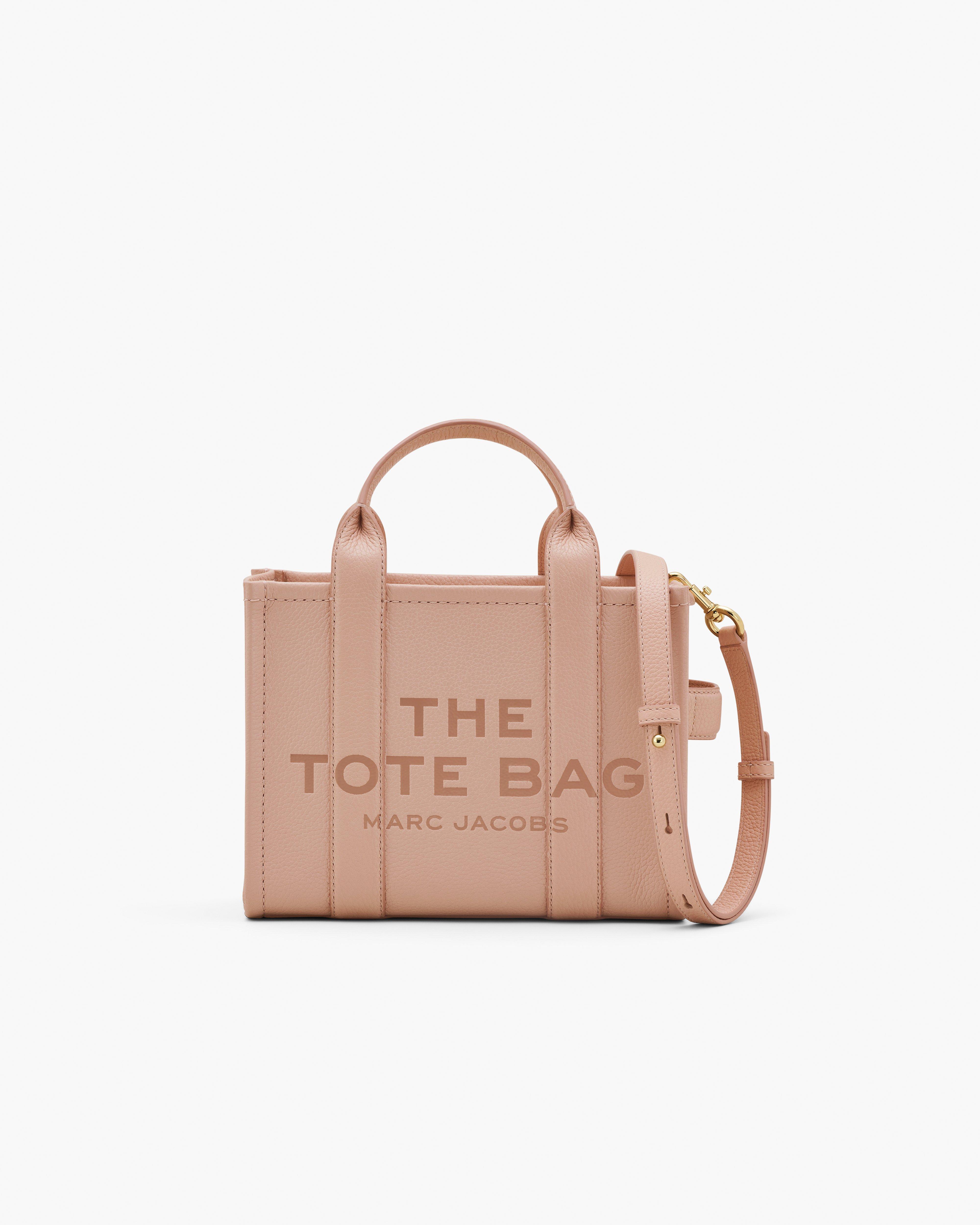 MARC JACOBS Marc Jacobs The Leather Small Tote Bag in Rose