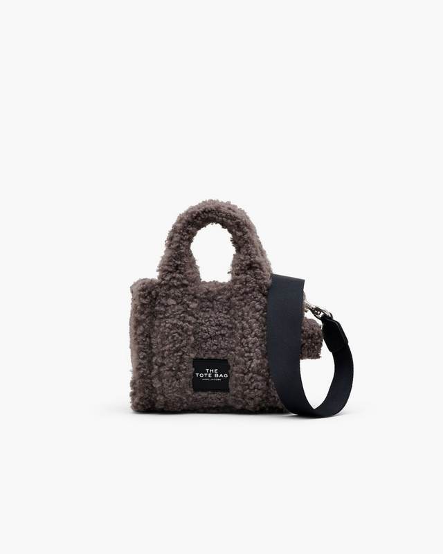 Marc Jacobs Gray Micro The Teddy Tote Bag