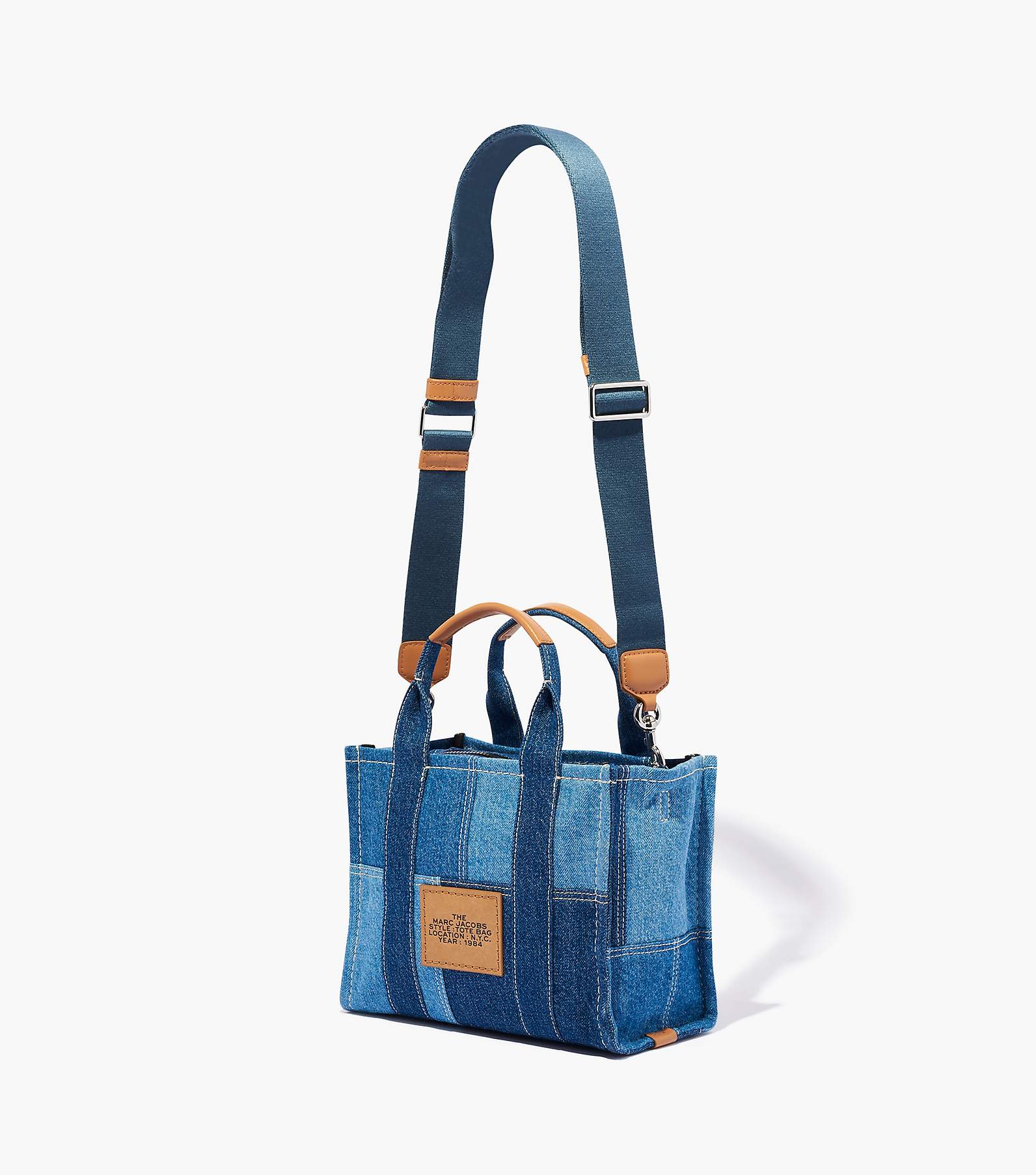 Totes bags Marc Jacobs - Shopping the washed monogram denim micro -  2P3HTT050H02473