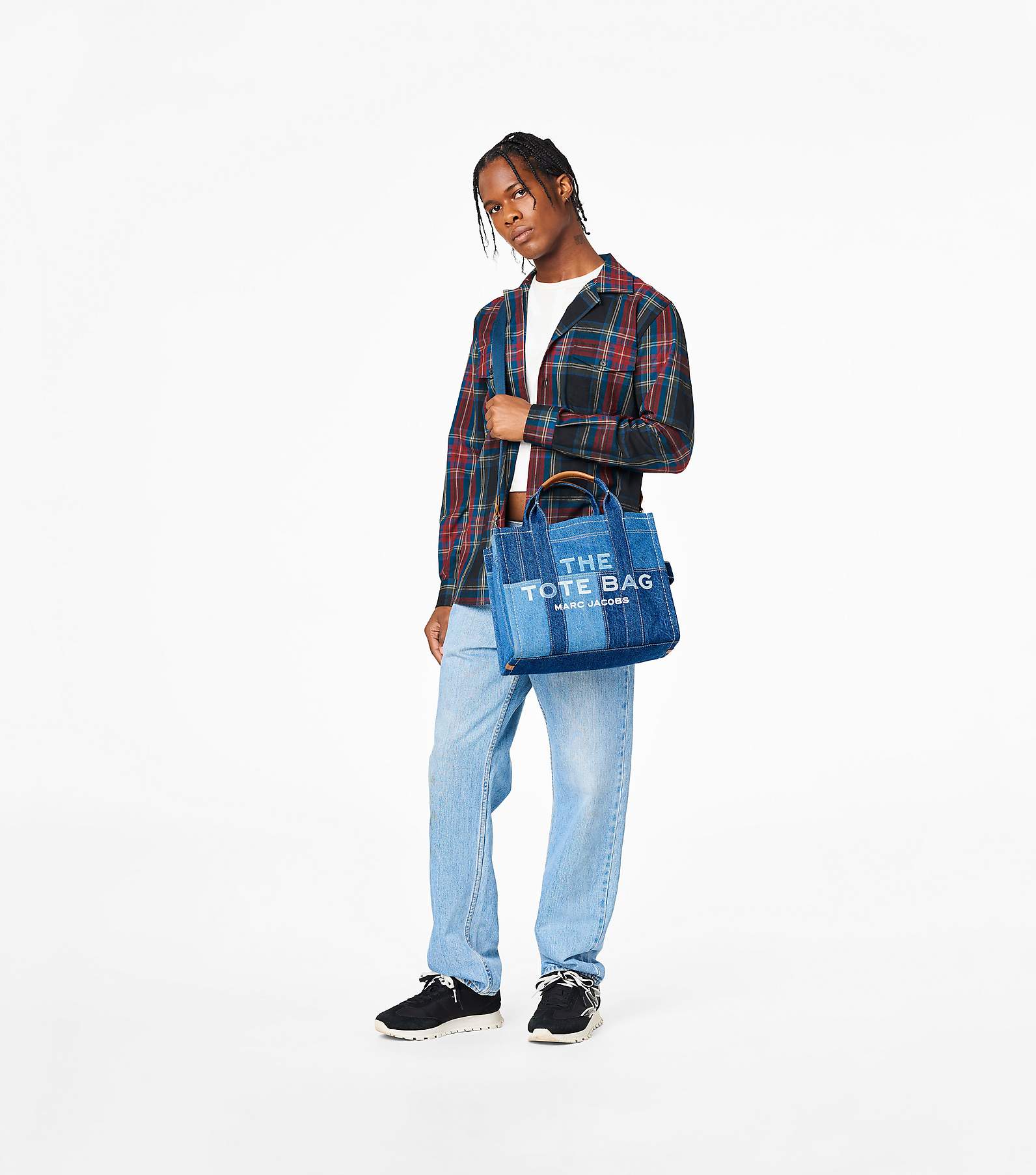 Marc Jacobs Blue 'The Americana Snapshot' Shoulder Bag