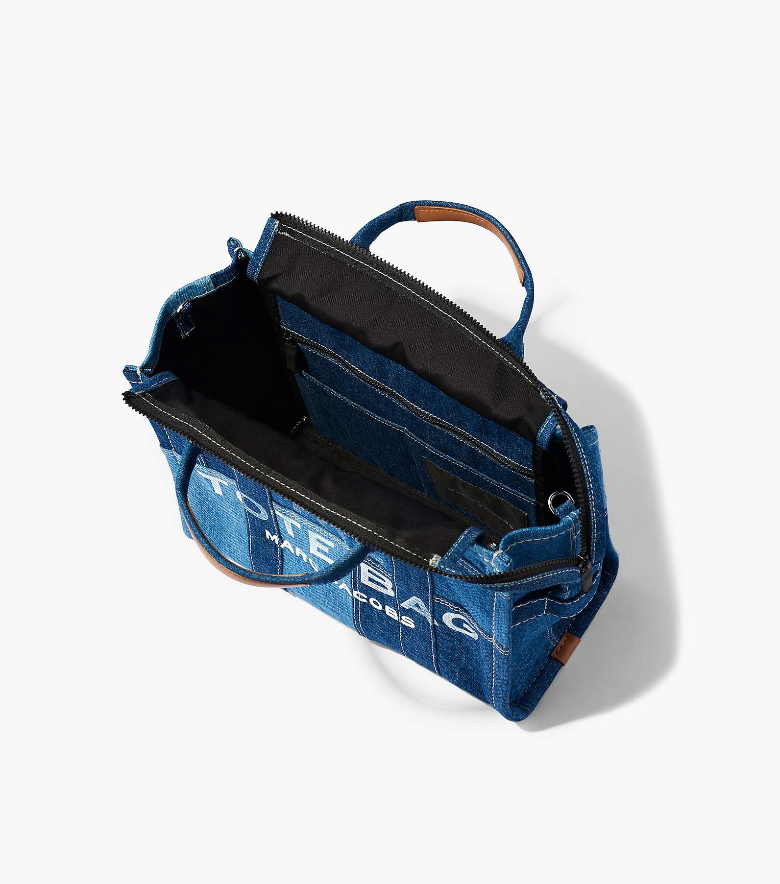 Marc Jacobs The Monogram Denim Tote Bag Shoulder Bag